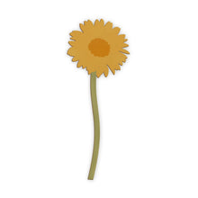 Load image into Gallery viewer, Yellow Daisy Wooden Flower