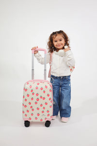 Itzy Explorer™ Suitcase: Strawberries + Cream