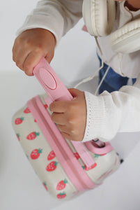 Itzy Explorer™ Suitcase: Strawberries + Cream