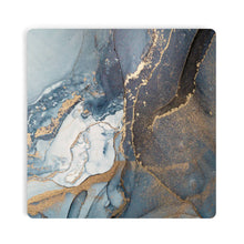 Load image into Gallery viewer, Blue &amp; White Geode Coaster
