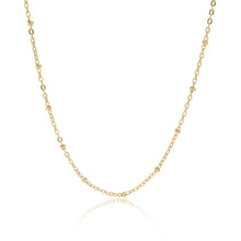 Load image into Gallery viewer, Stainless Steel Satellite Chain Necklace: Gold / 16+2&quot;