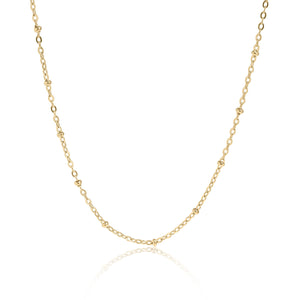 Stainless Steel Satellite Chain Necklace: Stainless / 18+2"