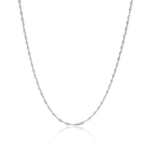 Load image into Gallery viewer, Stainless Steel Gold Singapore Dainty Chain Necklace: Stainless / 16+2&quot;