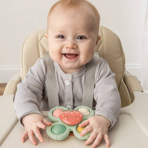 Itzy Pop & Whirl™ - Bath + Travel Toy: Strawberry