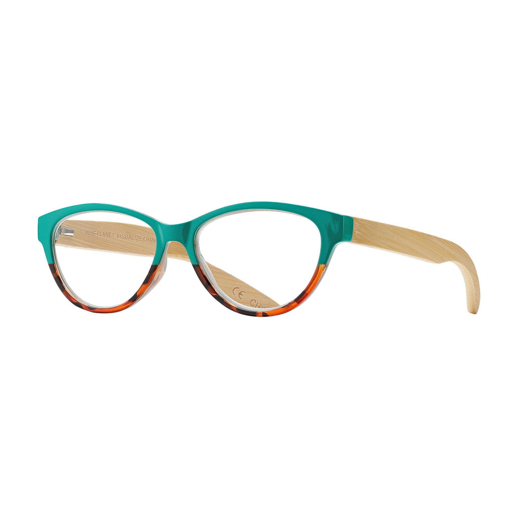 Lucia Reader - Turquoise To Amber Tortoise / Natural Bamboo