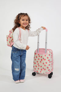 Itzy Explorer™ Suitcase: Strawberries + Cream