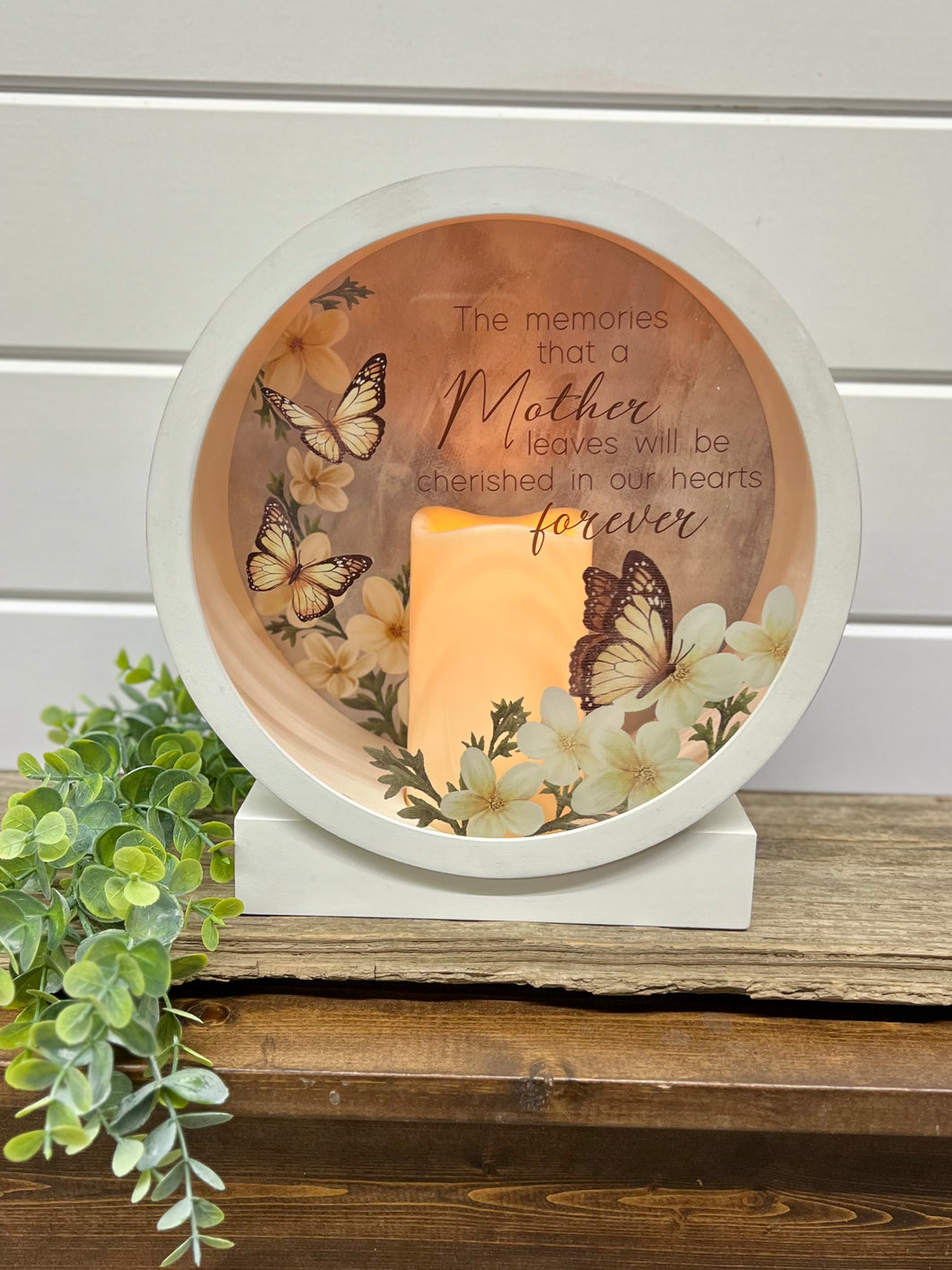 Mother Shadow Box Lantern