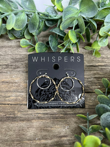 Mixed Metal Whisper Earrings Collection 2