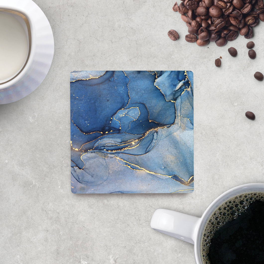 Blue Geode Coaster