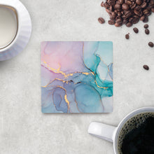 Load image into Gallery viewer, Pink &amp; Blue Geode Coaster