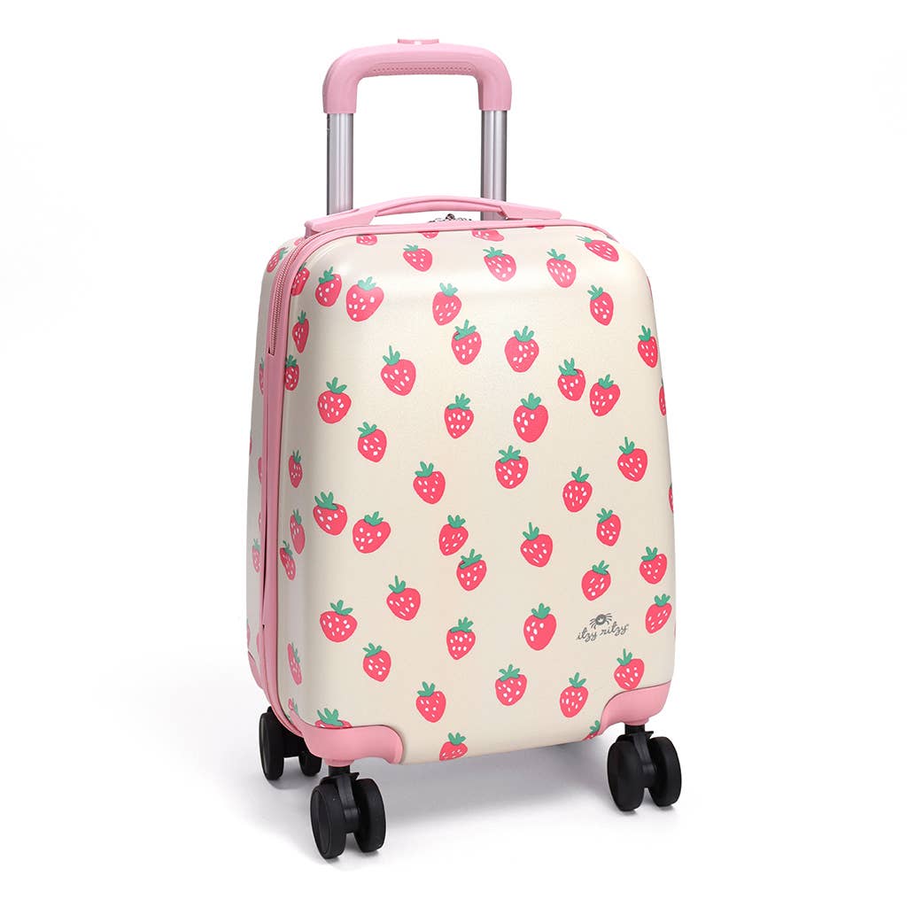 Itzy Explorer™ Suitcase: Strawberries + Cream