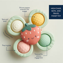 Load image into Gallery viewer, Itzy Pop &amp; Whirl™ - Bath + Travel Toy: Strawberry