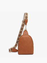 Load image into Gallery viewer, Ellen Sling Bag w/ Removable Guitar Strap: Brown