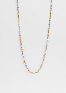 Stainless Steel Satellite Chain Necklace: Stainless / 18+2"