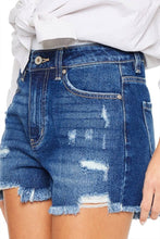 Load image into Gallery viewer, High Rise No Stitch Frayed Hem Shorts