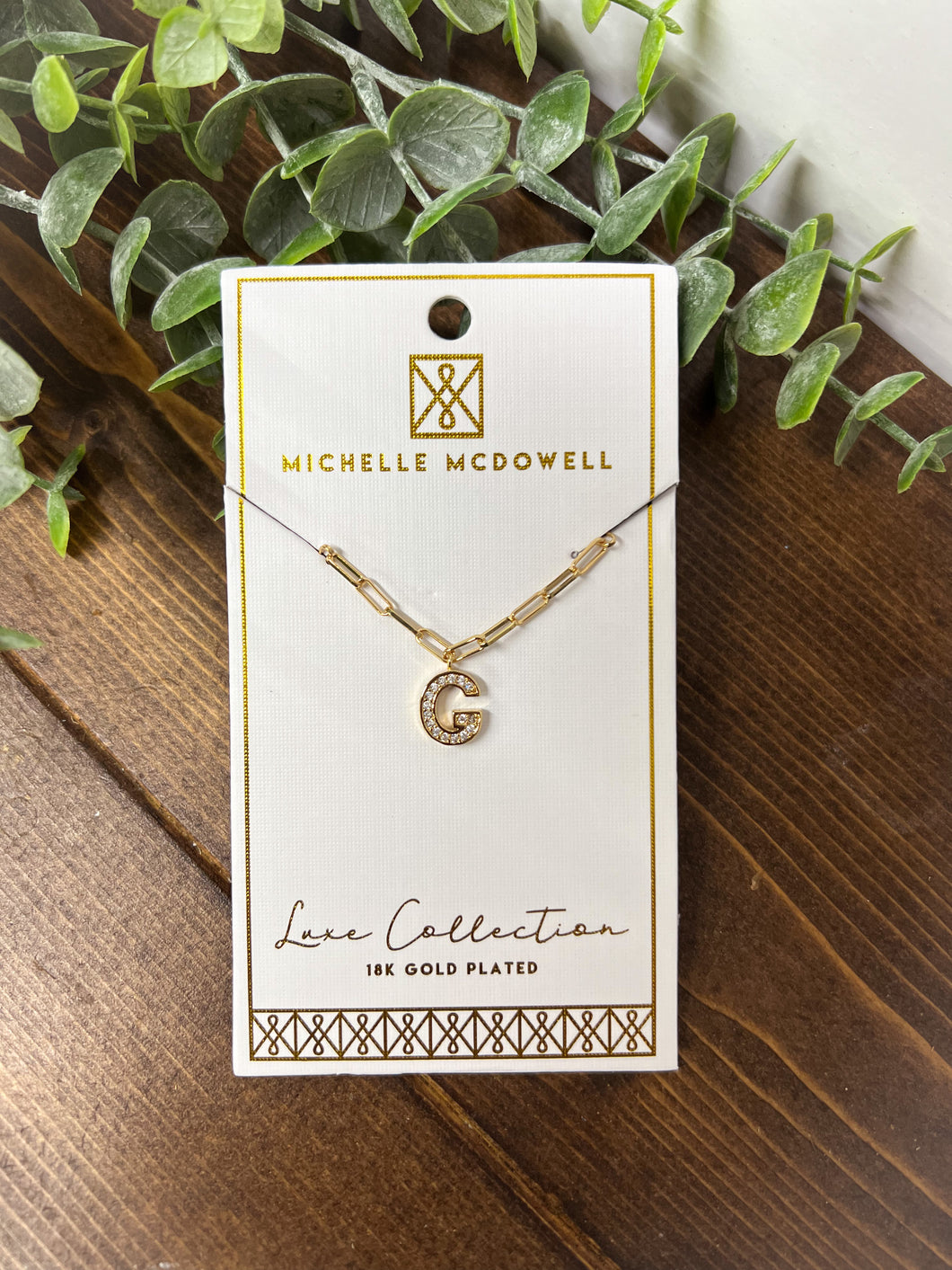The Emma Collection Alphabet Necklaces